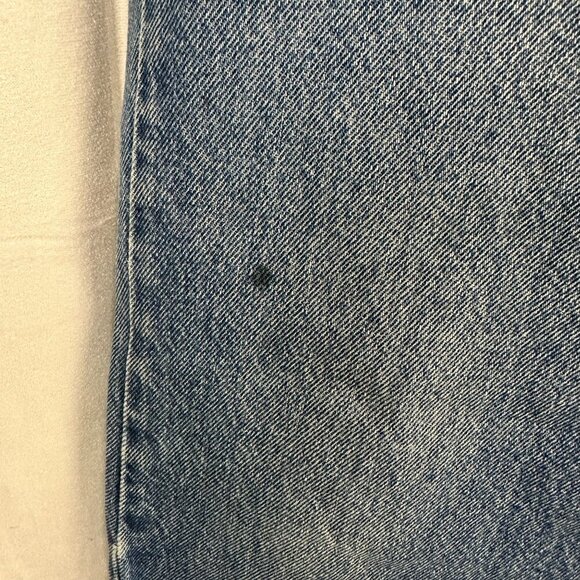 Levis 501 Original Fit Mens Jeans 36x32 Blue Denim Straight Leg - Picture 2 of 7